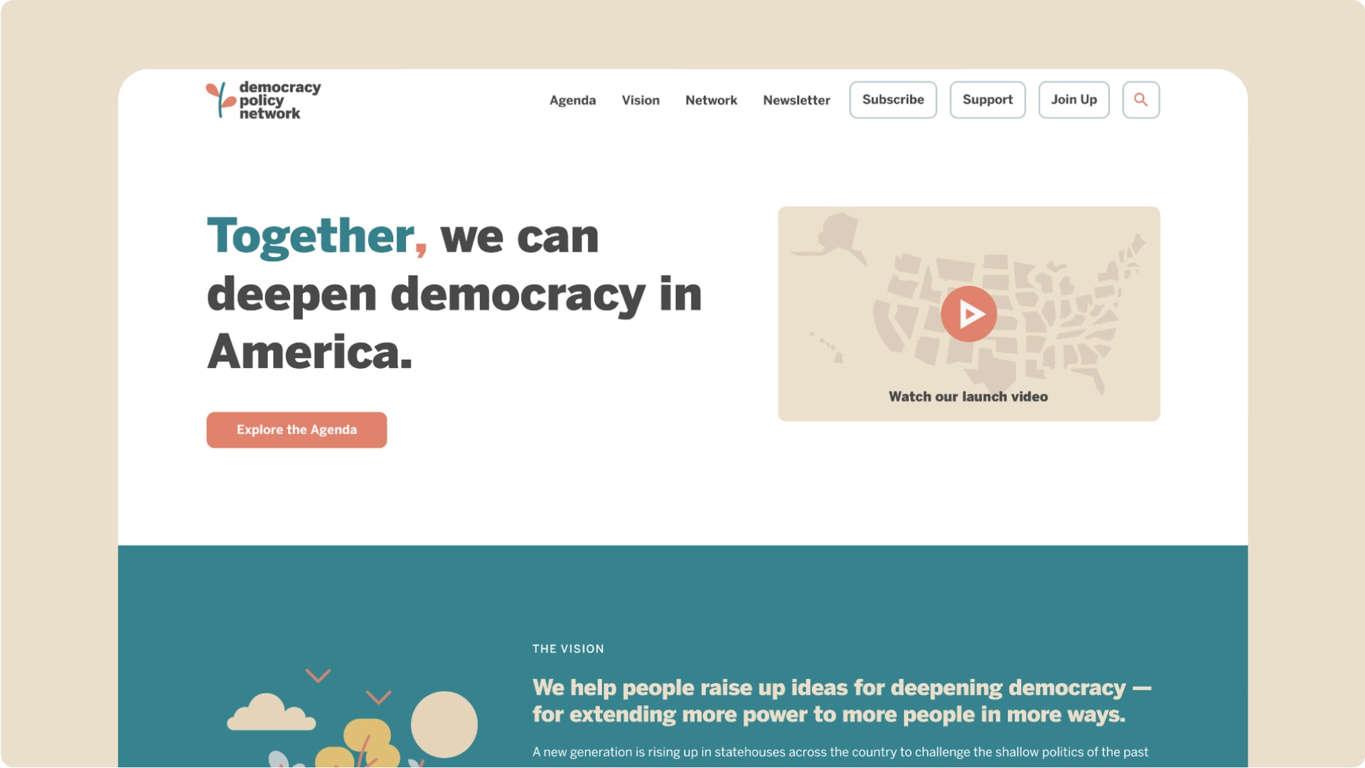 A brand and digital ecosystem to strengthen democratic policymaking